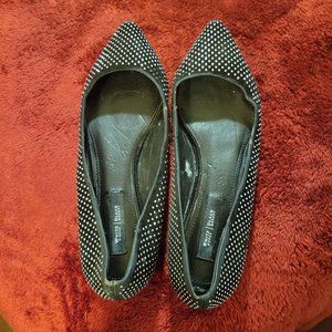 White House Black Market Studded Ballerina Flats